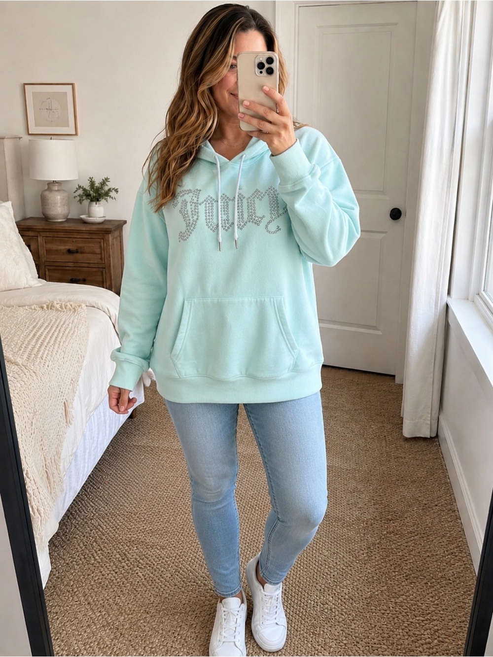 Juicy couture sweatshirt hoodie from the forever 21 collab size 0x